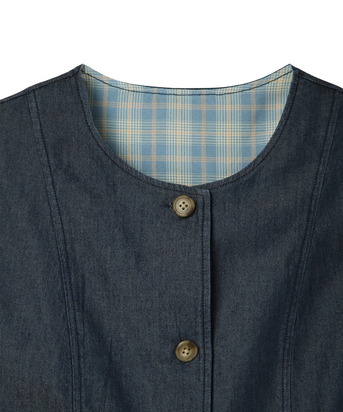 DECOY デニムベスト【接触冷感】_sub_13