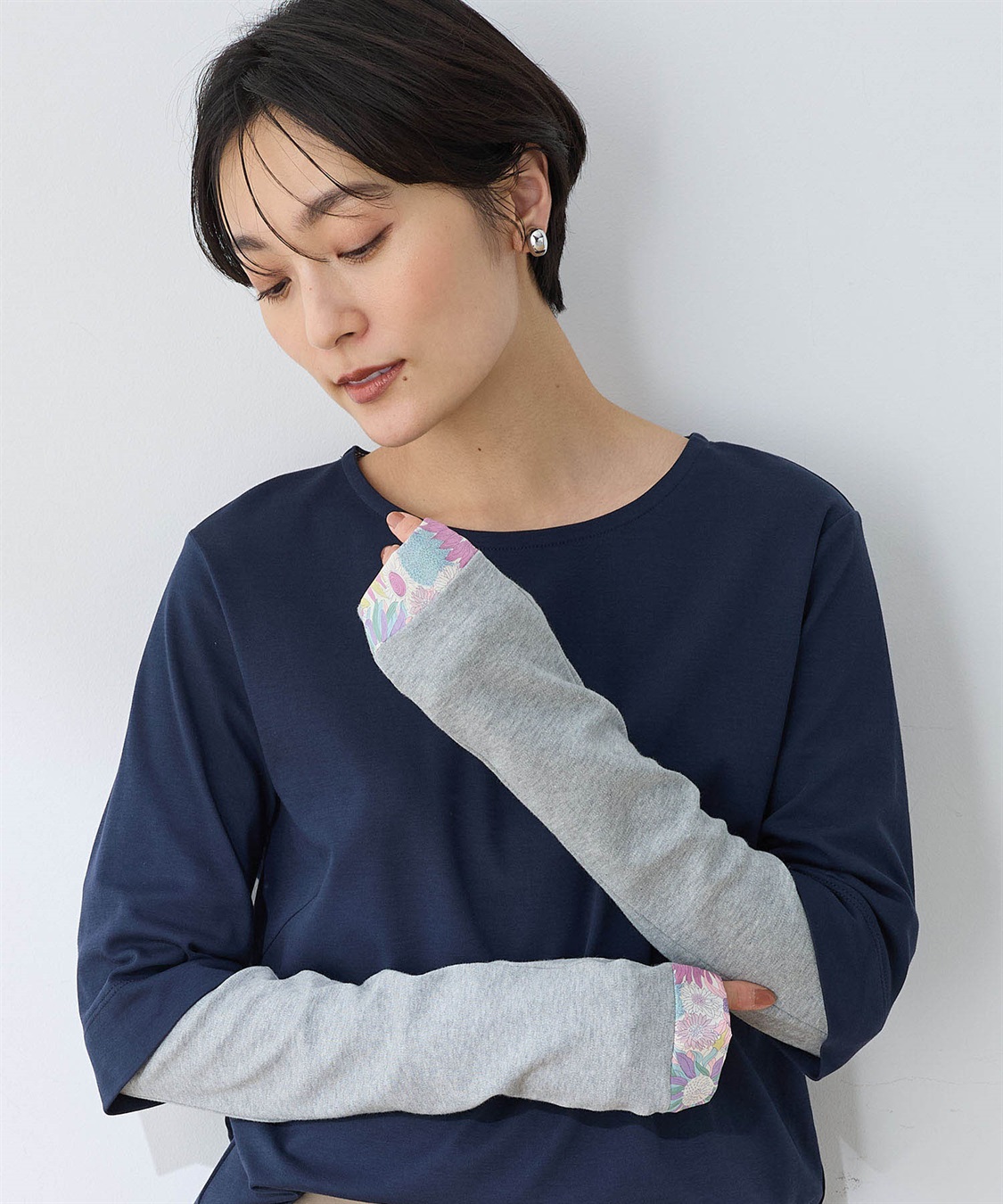 DECOY リバティプリントアームカバー_sub_1