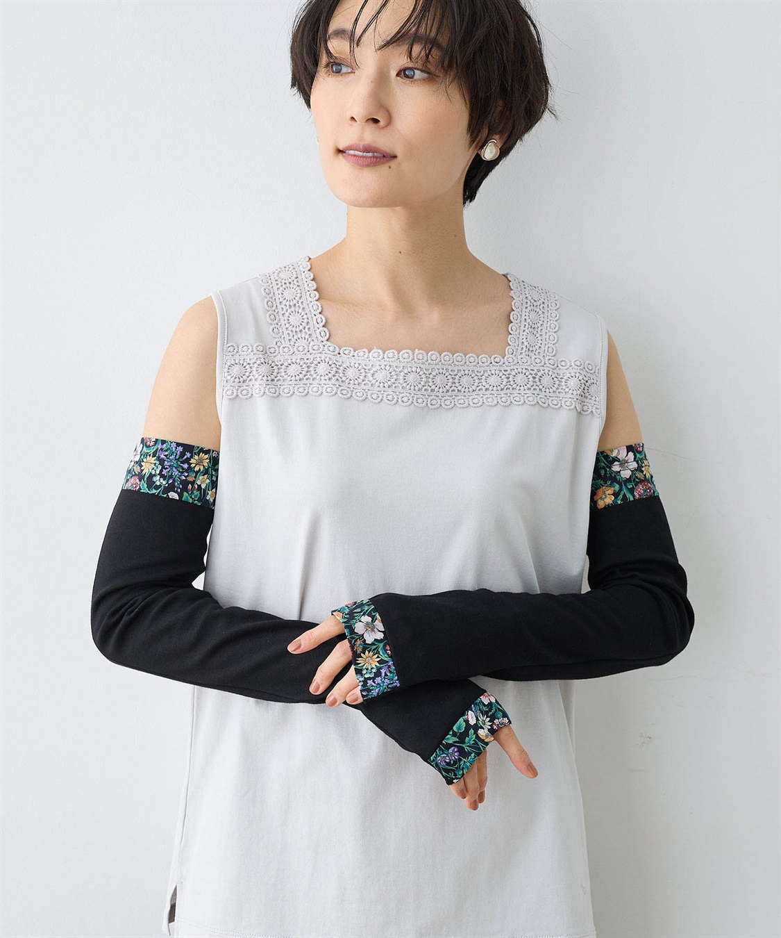 DECOY リバティプリントアームカバー_sub_3