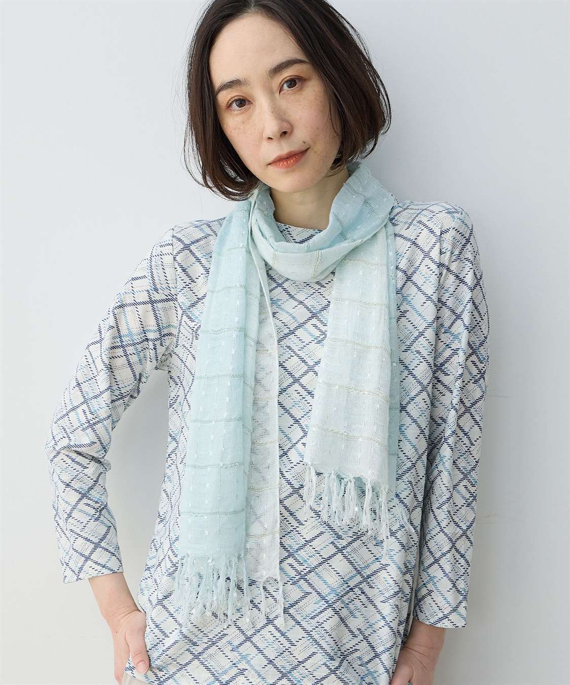 DECOY カラーグラデーションストール_sub_3