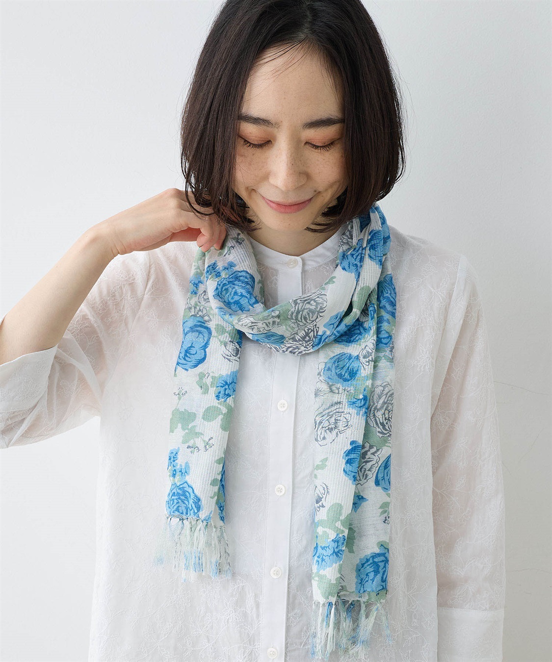 DECOY フラワープリントストール_sub_5