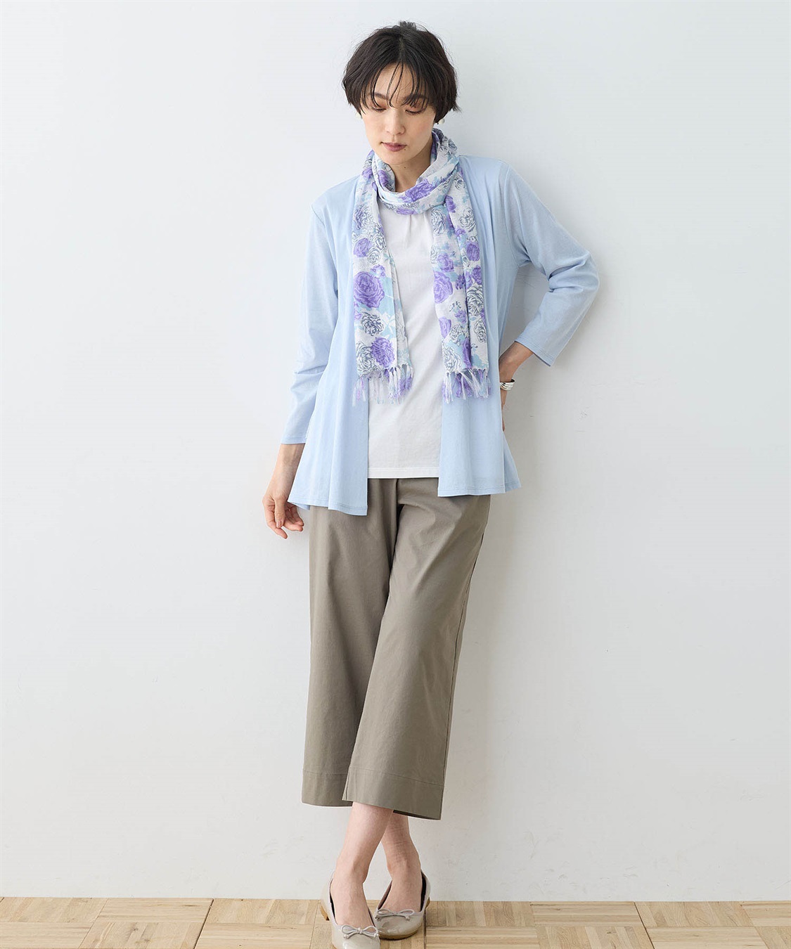 DECOY フラワープリントストール_sub_6