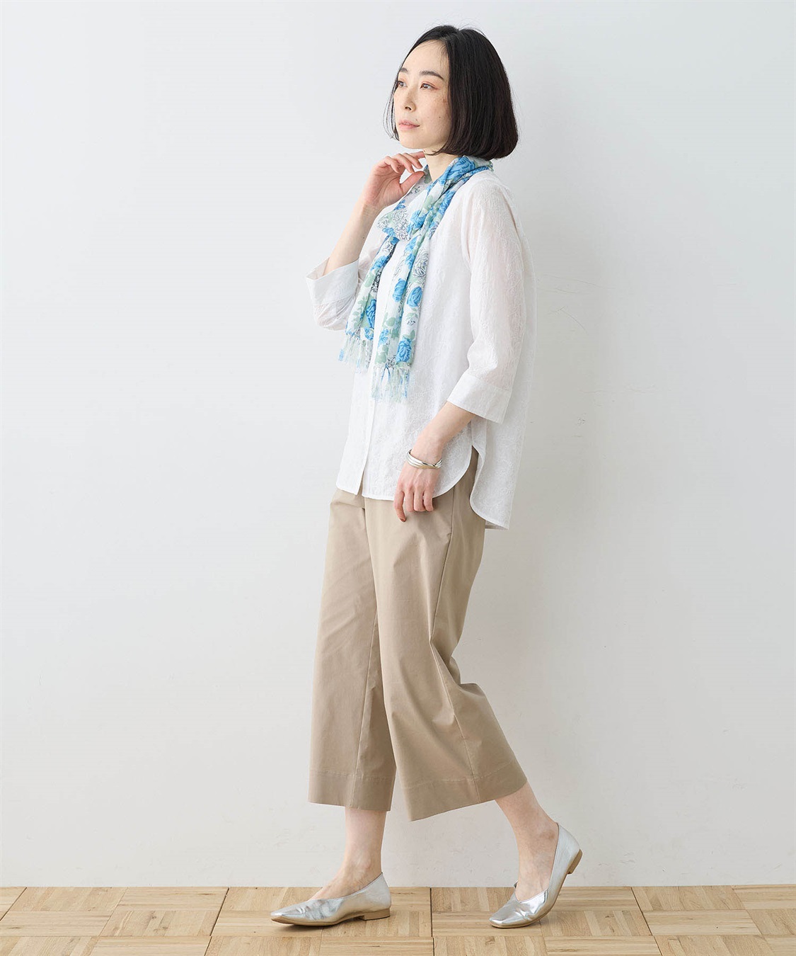 DECOY フラワープリントストール_sub_7