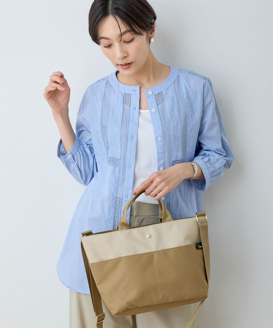 DECOY 【はっ水】ハンドルバッグ_sub_1