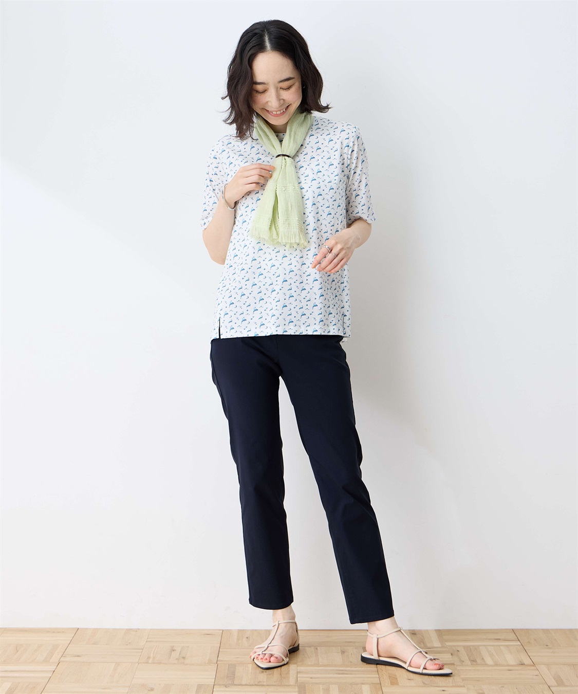 DECOY ひんやりコットンマフラー_sub_2