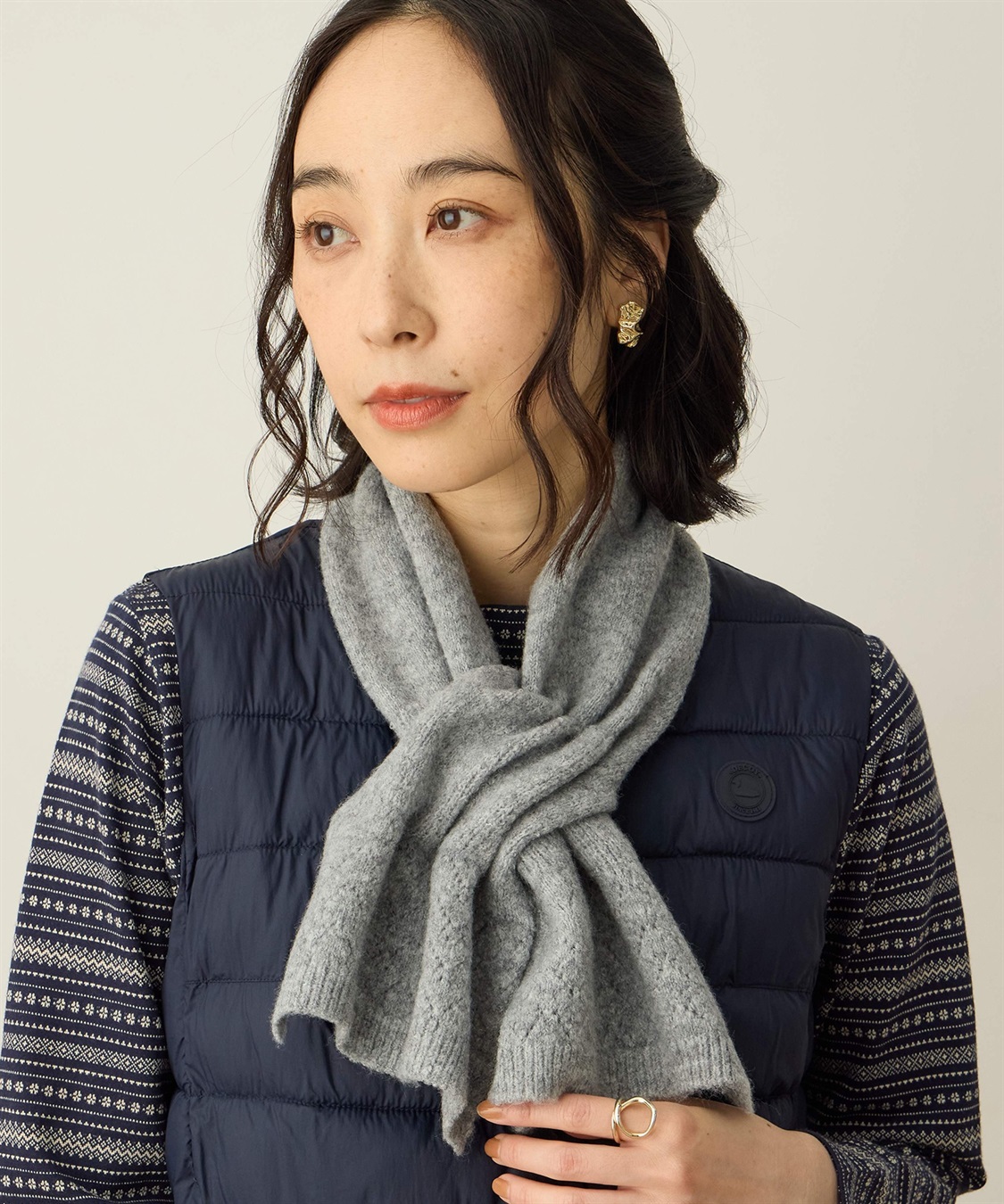 DECOY ニットマフラー_sub_1