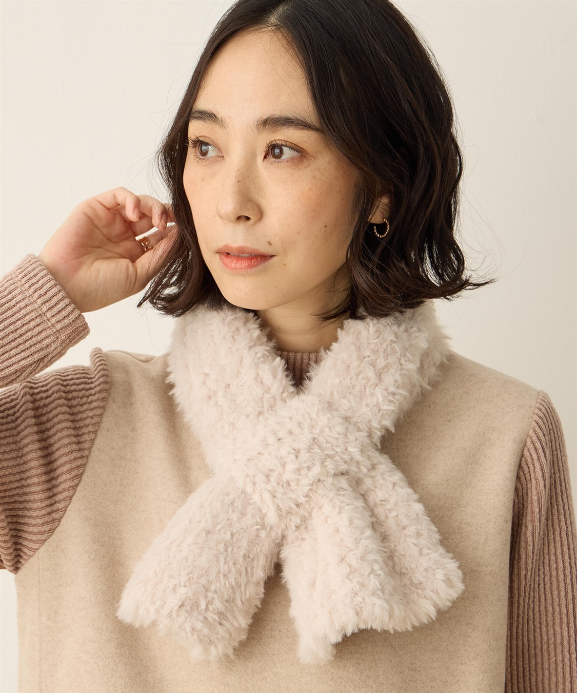 DECOY フェザーヤーンマフラー_sub_4