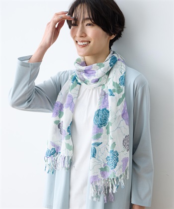 DECOY フラワープリントストール_subthumb_1