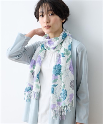DECOY フラワープリントストール_subthumb_2