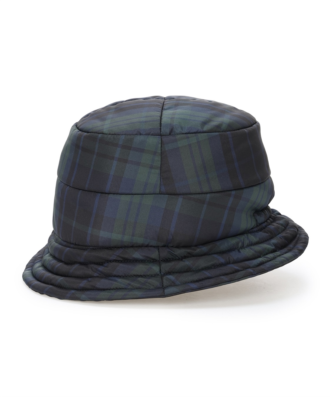 DECOY チェックキルティングハット_sub_5