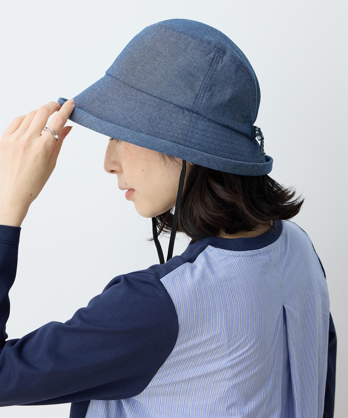 DECOY バックリボンセーラーハット【UPF50＋】【手洗い可能】_sub_3