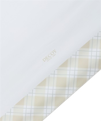 DECOY 部分チェック折り畳み傘【晴雨兼用】【UVカット】【遮熱】【軽量】_subthumb_4