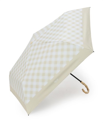 DECOY チェック折り畳み傘【晴雨兼用】【UVカット】【遮熱】【軽量】_subthumb_3