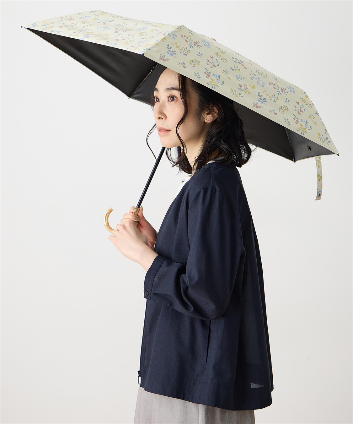 DECOY 花柄折り畳み傘【晴雨兼用】【UVカット】【遮熱】【軽量】_sub_1