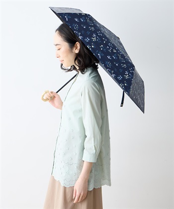 DECOY 花柄折り畳み傘【晴雨兼用】【UVカット】【遮熱】【軽量】_subthumb_2