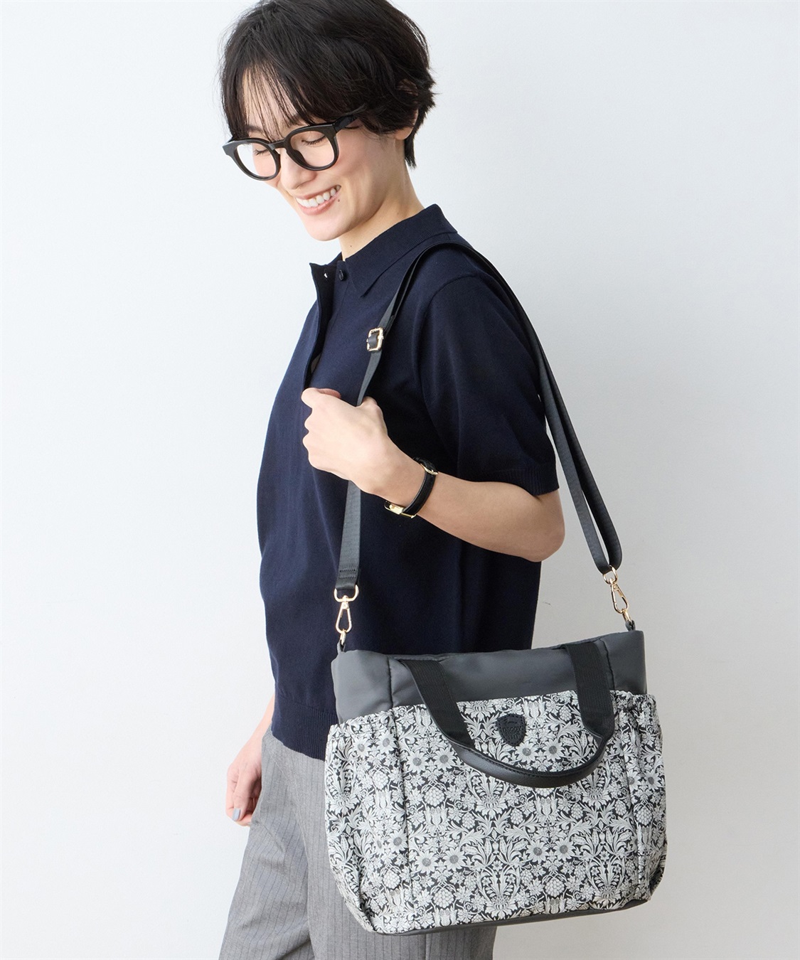 DECOY 【Liberty】リバティプリント2WAYトートバッグ_sub_7