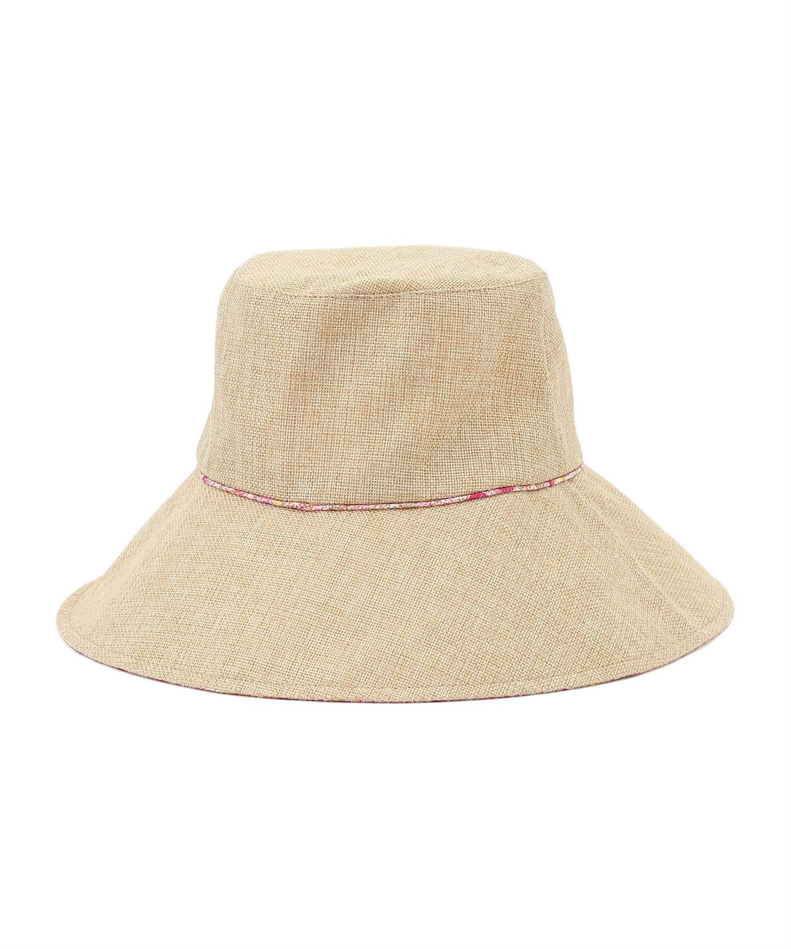 DECOY 花柄パイピングハット_sub_1