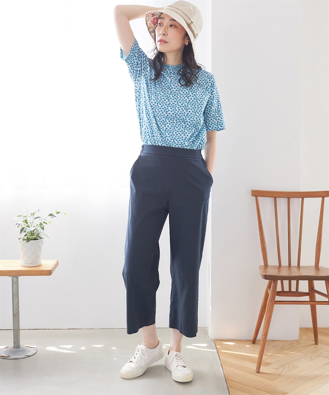 DECOY リバティプリントクロッシェハット_sub_9