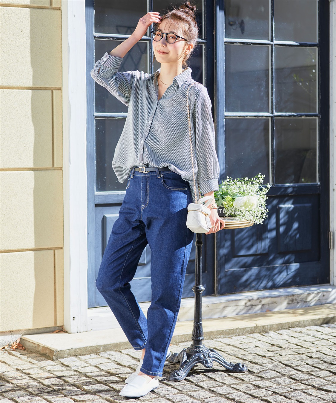 CROSS FUNCTION 《シワになりにくい》シャツ活エアーツイルタックシャツ【CF/クロスファンクション】_sub_9