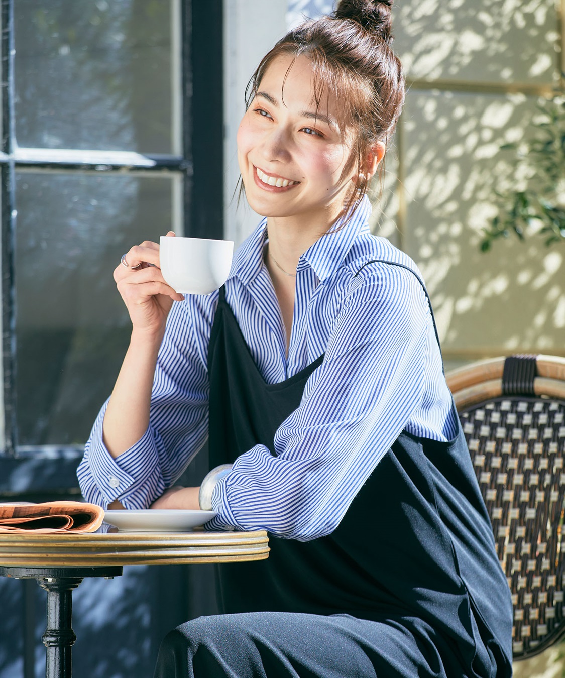 CROSS FUNCTION 《シワになりにくい》シャツ活エアーツイルタックシャツ【CF/クロスファンクション】_sub_15