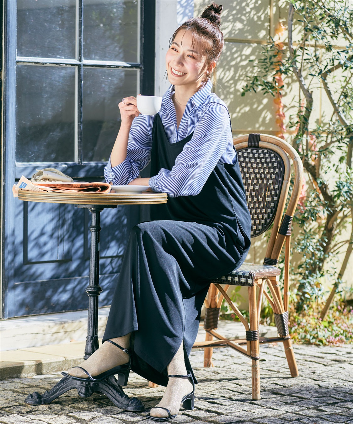 CROSS FUNCTION 《シワになりにくい》シャツ活エアーツイルタックシャツ【CF/クロスファンクション】_sub_17