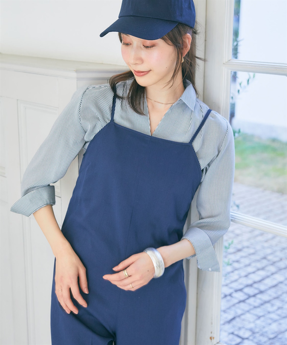 CROSS FUNCTION 【メディア掲載】《シワになりにくい》シャツ活エアーツイルタックプルオーバーシャツ【CF/クロスファンクション】_sub_14