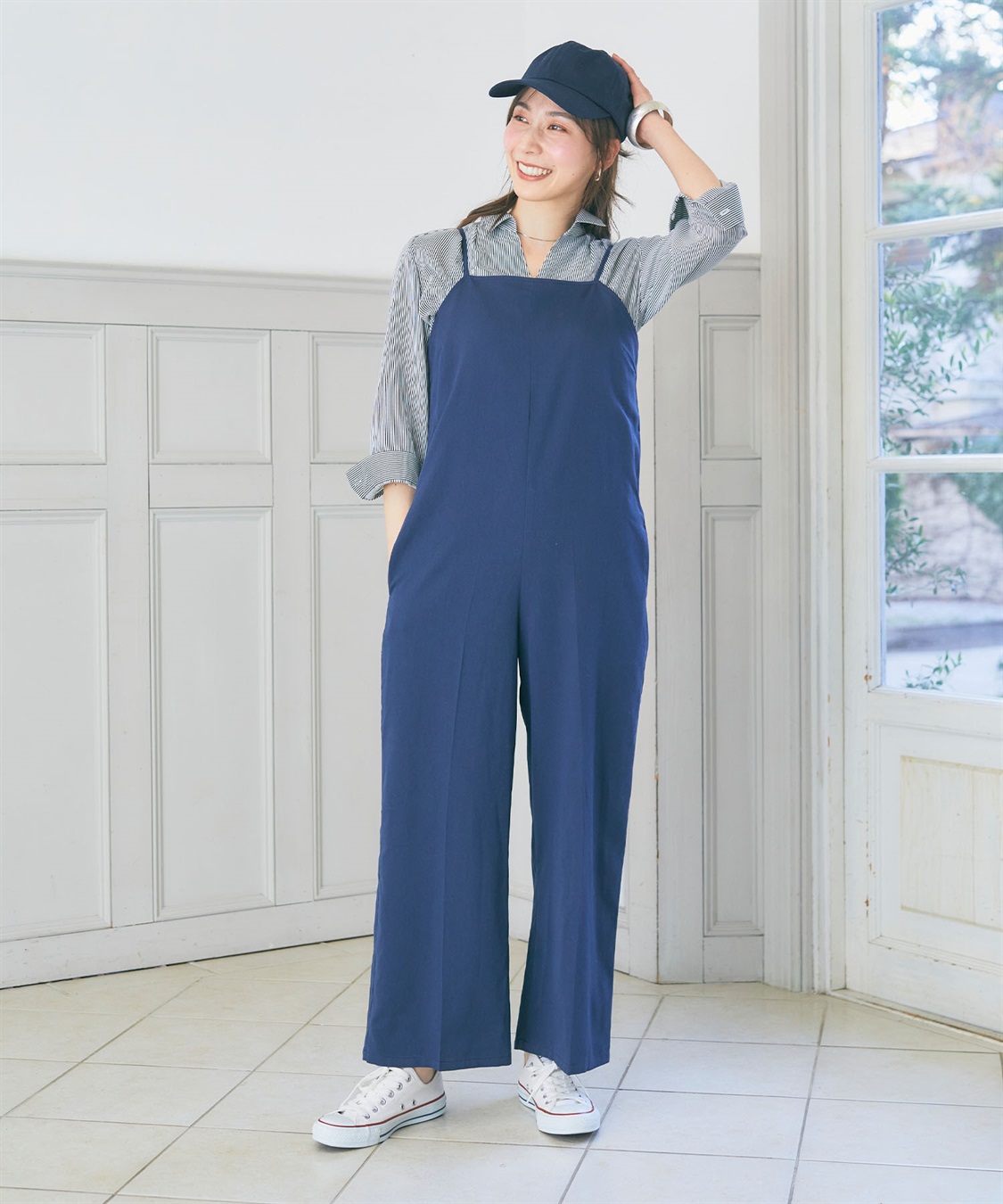 CROSS FUNCTION 【メディア掲載】《シワになりにくい》シャツ活エアーツイルタックプルオーバーシャツ【CF/クロスファンクション】_sub_15