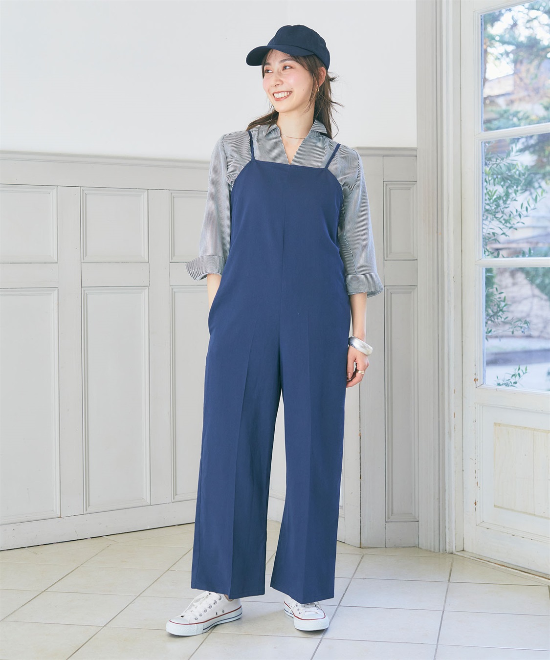 CROSS FUNCTION 【メディア掲載】《シワになりにくい》シャツ活エアーツイルタックプルオーバーシャツ【CF/クロスファンクション】_sub_16