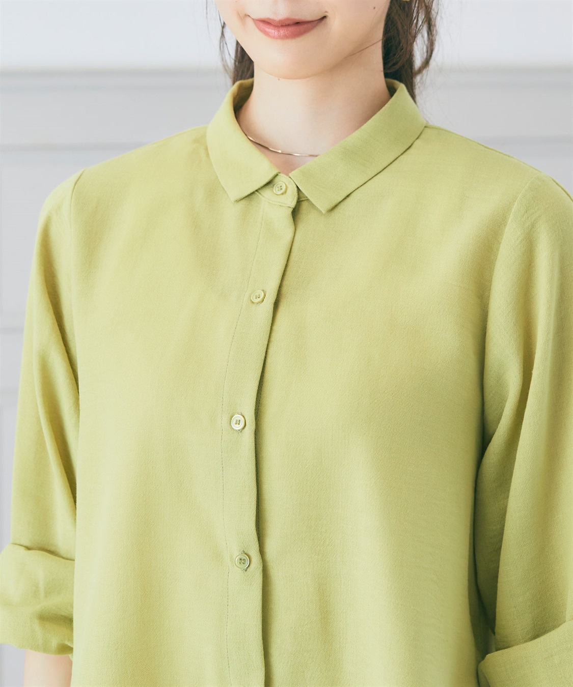 CROSS FUNCTION 【メディア掲載】《シワになりにくい》シャツ活リネンライクタックスリーブシャツ【CF/クロスファンクション】_sub_26