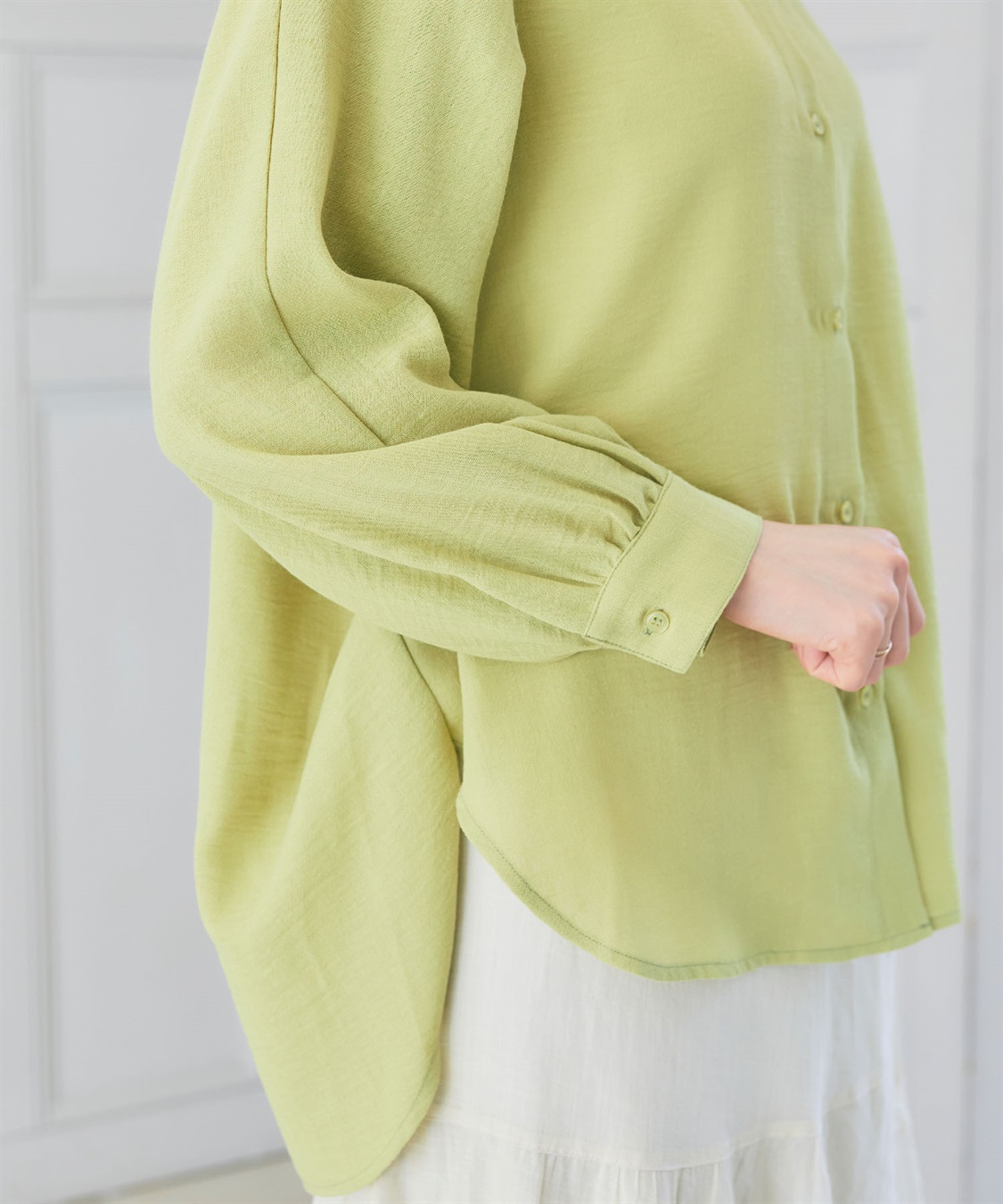 CROSS FUNCTION 【メディア掲載】《シワになりにくい》シャツ活リネンライクタックスリーブシャツ【CF/クロスファンクション】_sub_27