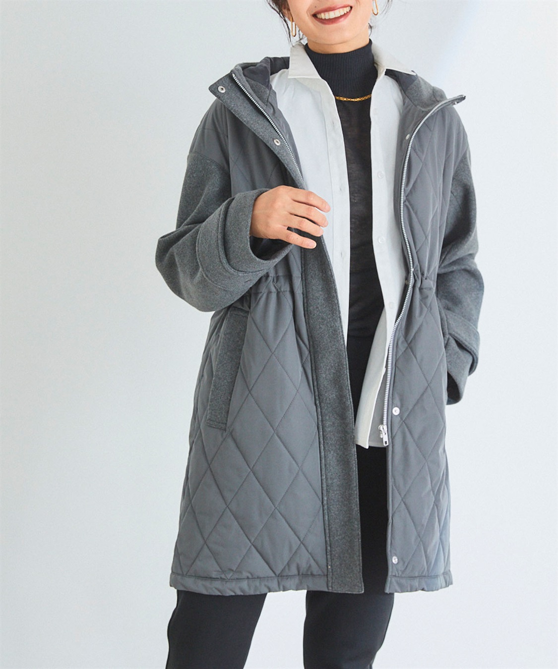 CROSS FUNCTION 《撥水》アクティかる 軽量ドッキングフードコート【CF/クロスファンクション】_sub_1