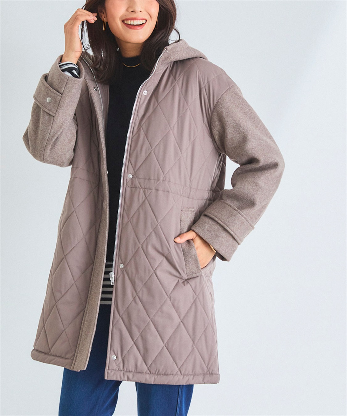 CROSS FUNCTION 《撥水》アクティかる 軽量ドッキングフードコート【CF/クロスファンクション】_sub_2