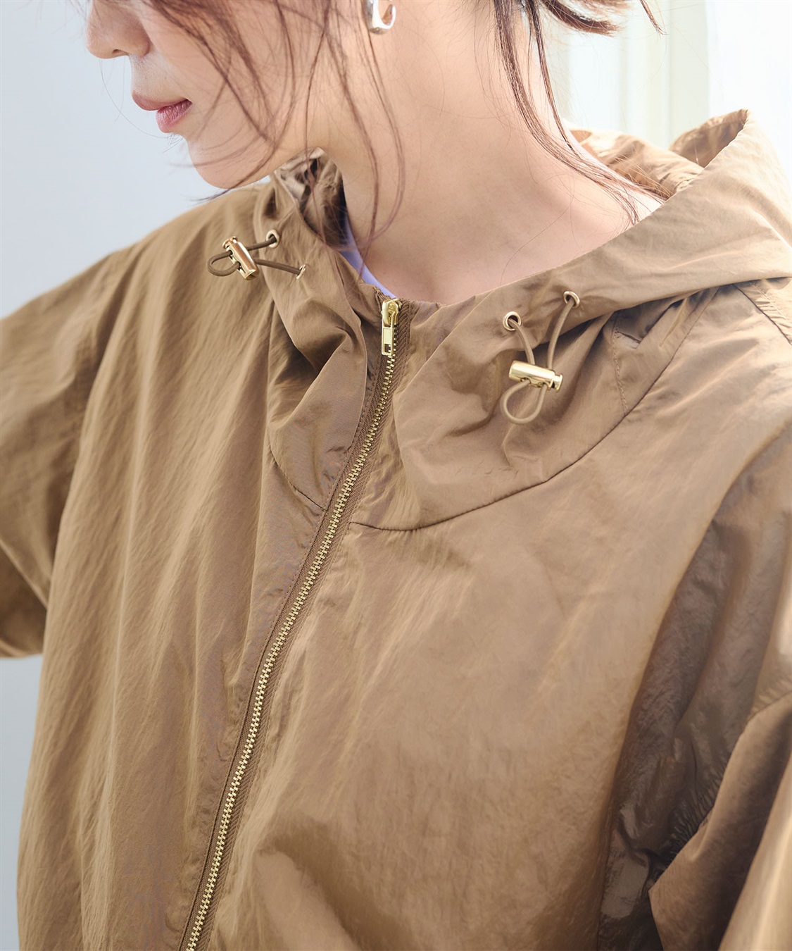 CROSS FUNCTION 《撥水》アクティかる シャイニーナイロンフードブルゾン【CF/クロスファンクション】_sub_22