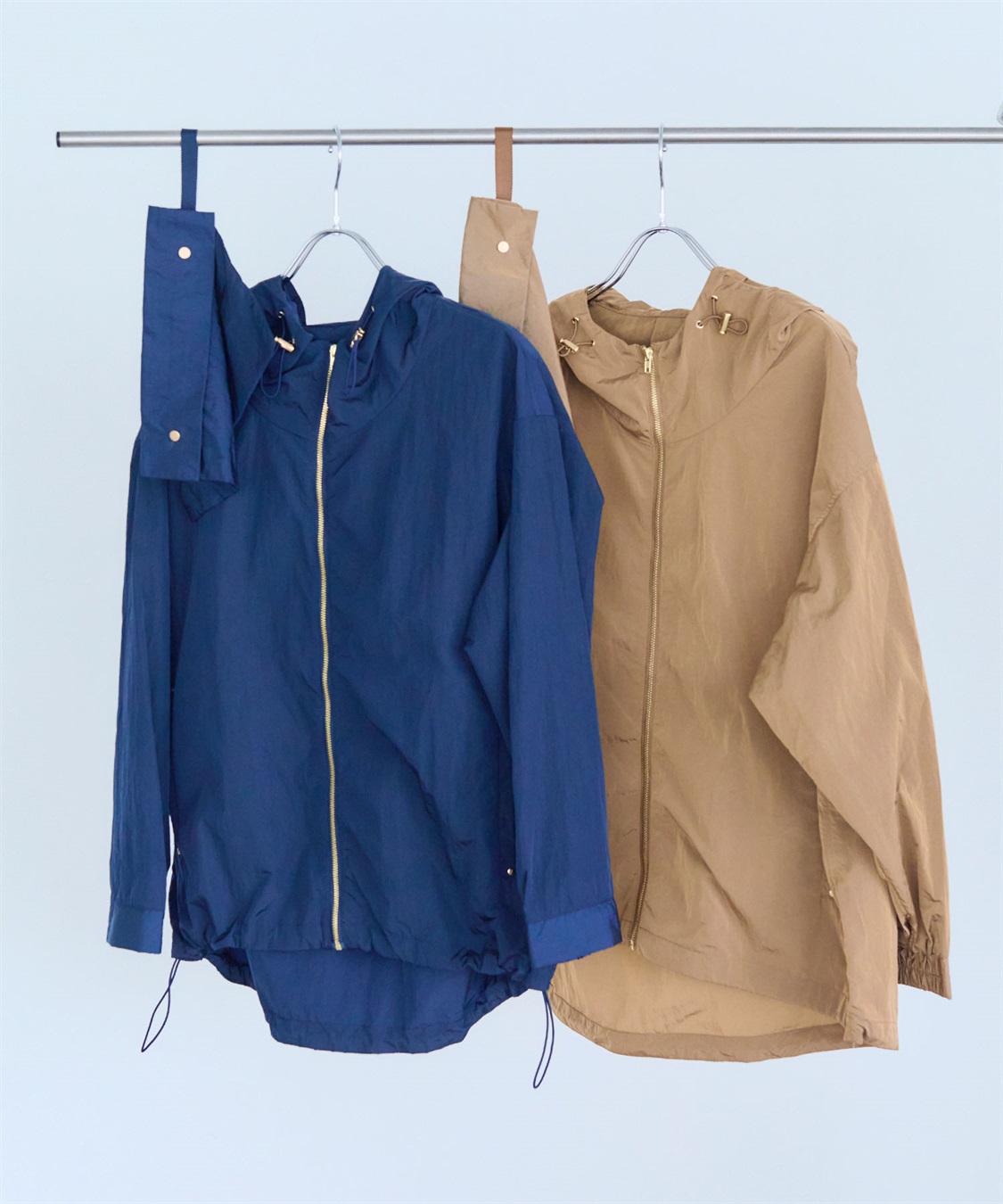 CROSS FUNCTION 《撥水》アクティかる シャイニーナイロンフードブルゾン【CF/クロスファンクション】_sub_24