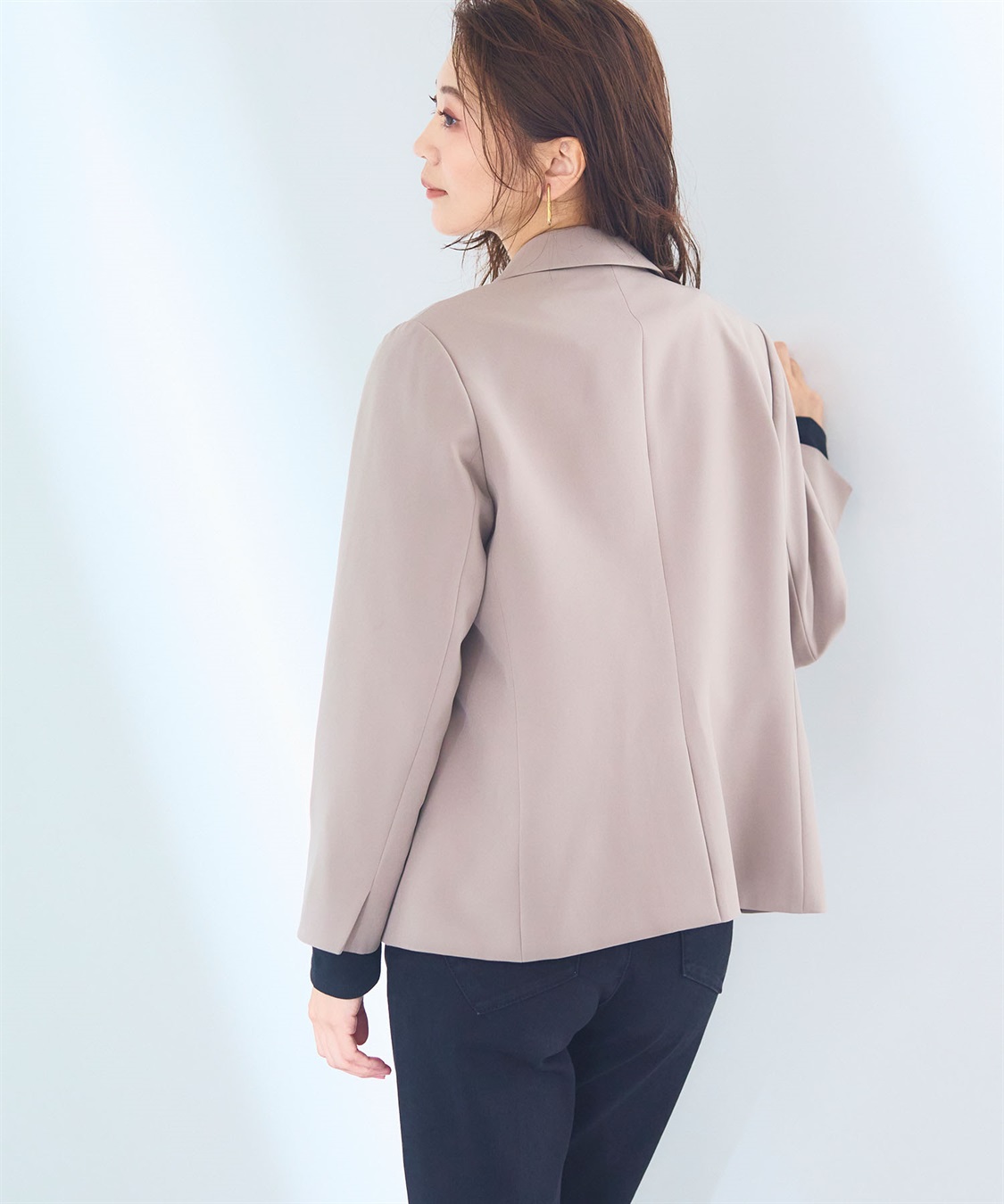 CROSS FUNCTION 《洗える・ストレッチ》正解 ダブルクロスブレストジャケット【CF/クロスファンクション】_sub_12