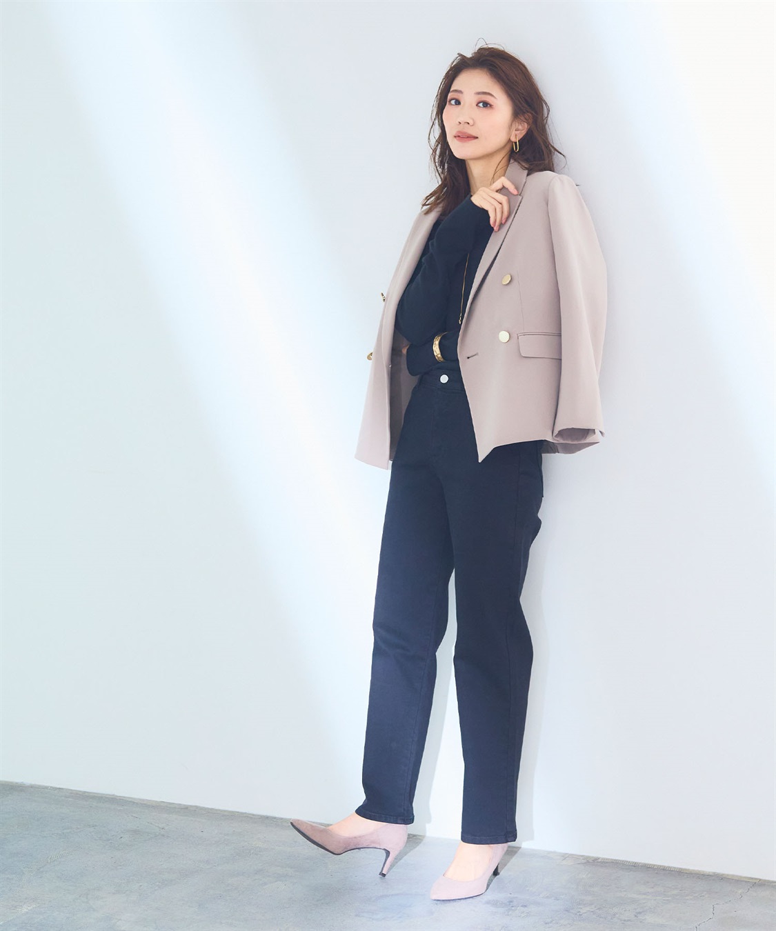 CROSS FUNCTION 《洗える・ストレッチ》正解 ダブルクロスブレストジャケット【CF/クロスファンクション】_sub_16