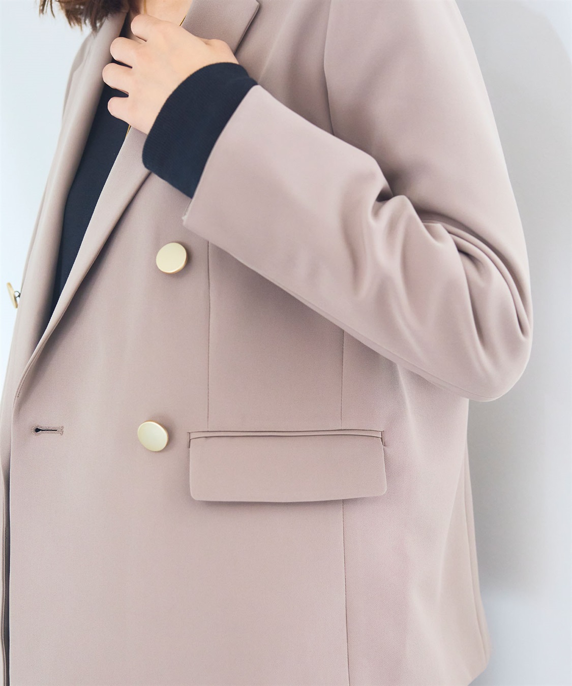 CROSS FUNCTION 《洗える・ストレッチ》正解 ダブルクロスブレストジャケット【CF/クロスファンクション】_sub_17