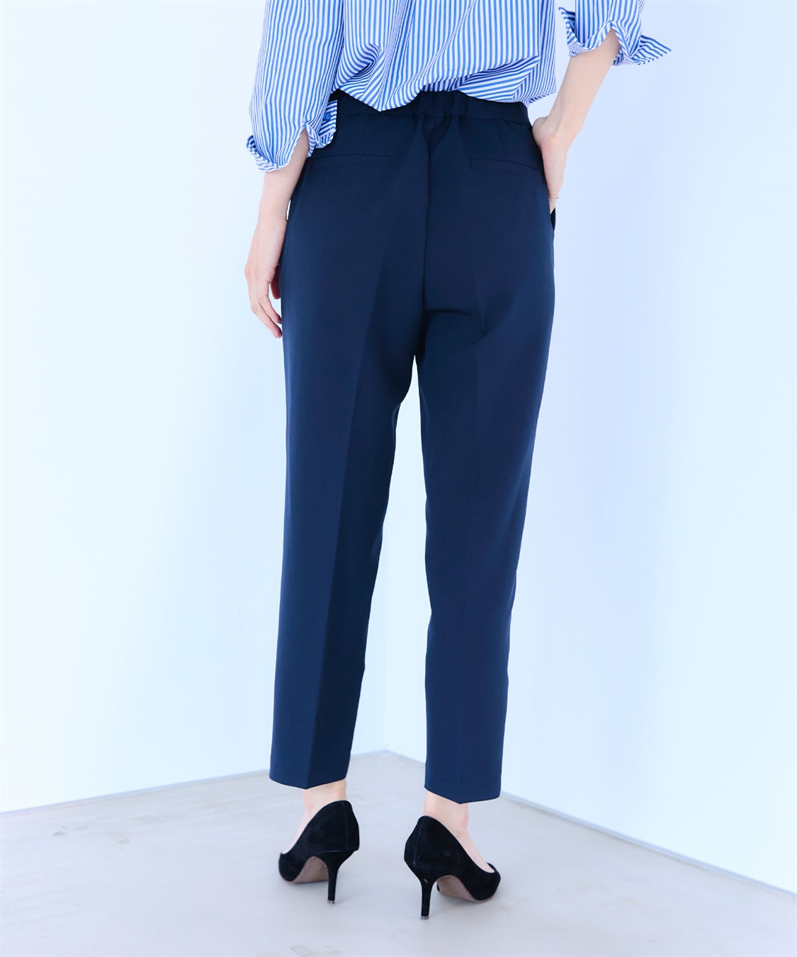 CROSS FUNCTION 《洗える・ストレッチ》正解ダブルクロステーパードパンツ【CF/クロスファンクション】_sub_17