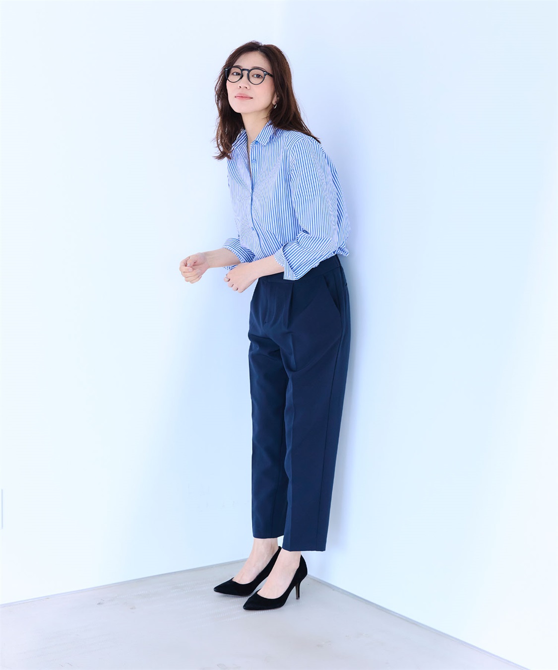 CROSS FUNCTION 《洗える・ストレッチ》正解ダブルクロステーパードパンツ【CF/クロスファンクション】_sub_19