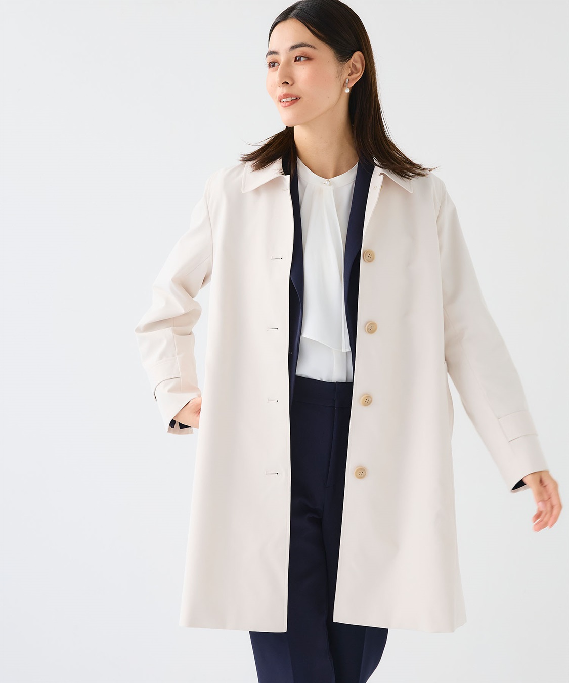 CROSS FUNCTION 《撥水》アクティかる ストレッチツイルステンカラーコート【CF/クロスファンクション】_sub_22