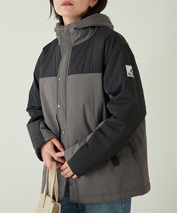 Life Style by cross marche 《WEB限定》配色切替 中綿フェイクダウン ジャケット_subthumb_2