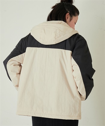 Life Style by cross marche 《WEB限定》配色切替 中綿フェイクダウン ジャケット_subthumb_11