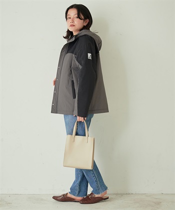 Life Style by cross marche 《WEB限定》配色切替 中綿フェイクダウン ジャケット_subthumb_17