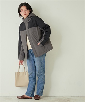 Life Style by cross marche 《WEB限定》配色切替 中綿フェイクダウン ジャケット_subthumb_18