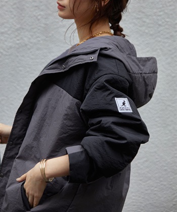 Life Style by cross marche 《WEB限定》配色切替 中綿フェイクダウン ジャケット_subthumb_24