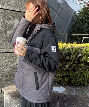 Life Style by cross marche 《WEB限定》配色切替 中綿フェイクダウン ジャケット_subthumb_27