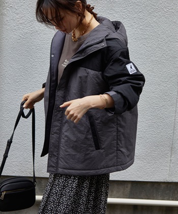 Life Style by cross marche 《WEB限定》配色切替 中綿フェイクダウン ジャケット_subthumb_28