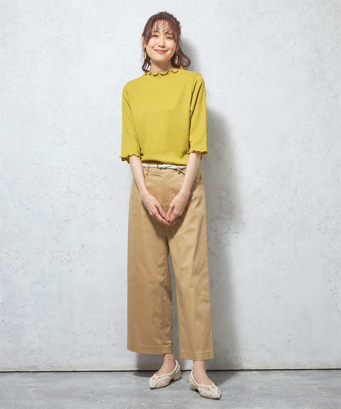 Petit Honfleur シャーリングジャガードプルオーバー_sub_7