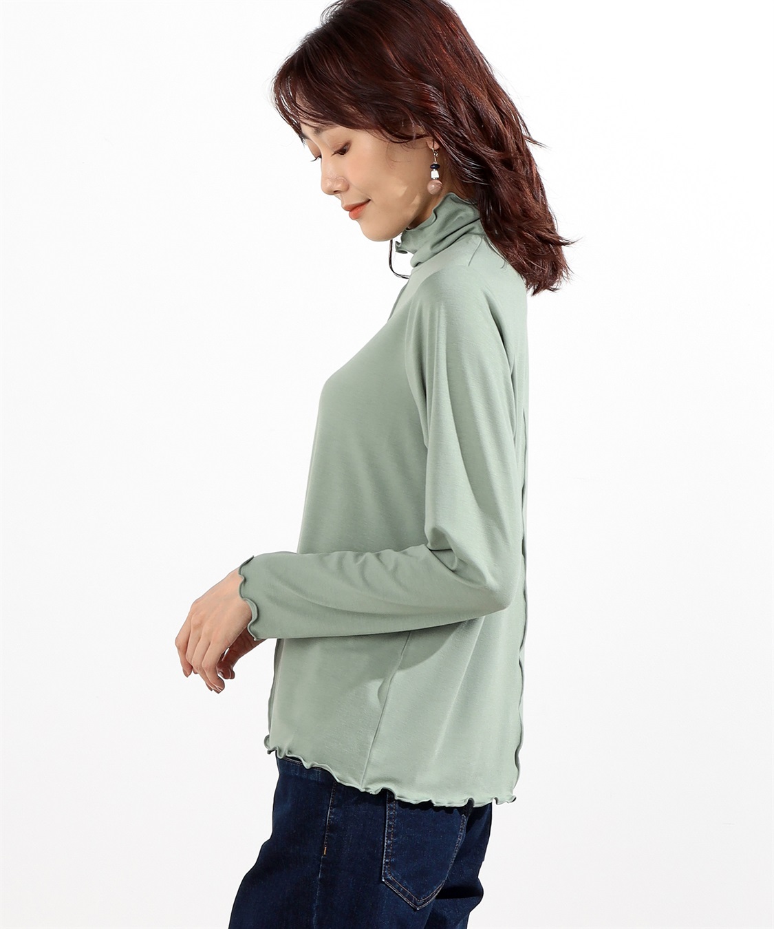 Petit Honfleur メロークシュネックTシャツ_sub_1