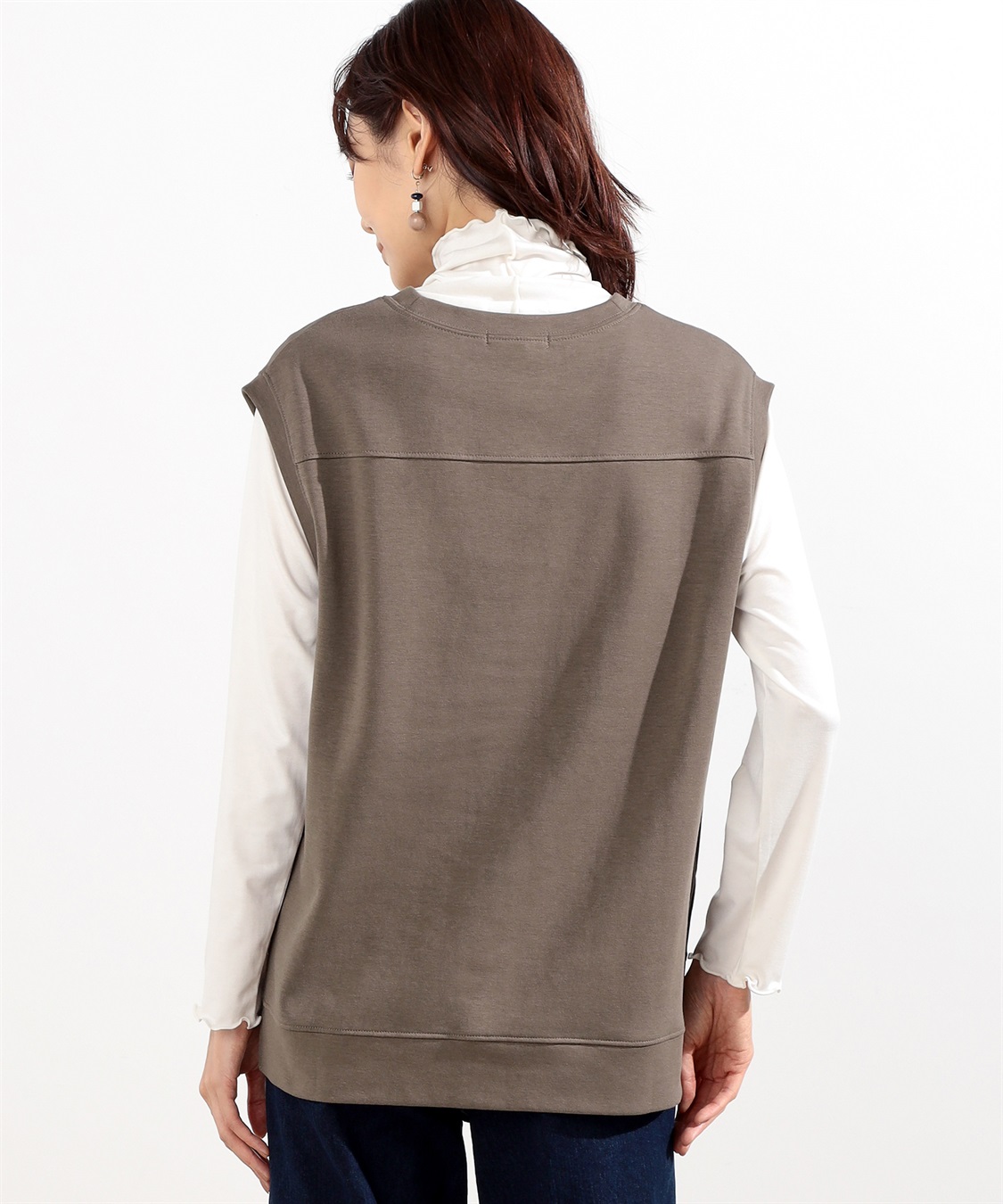 Petit Honfleur カットソーベスト_sub_2